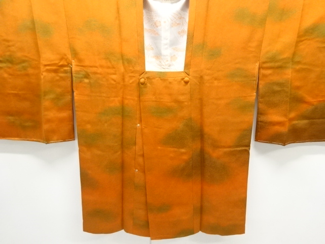 未使用品　暈し柄道行コート